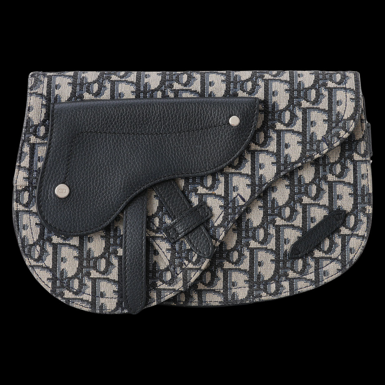 CHRISTIAN DIOR(USED)디올 옴므 오블리크 새들 메신저백